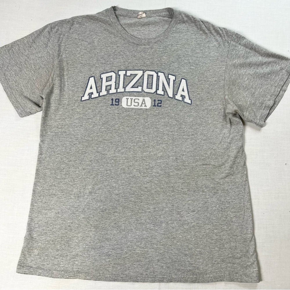 Vintage Delta Pro Weight Tag  Arizona T-shirt Gray Men’s Size Large